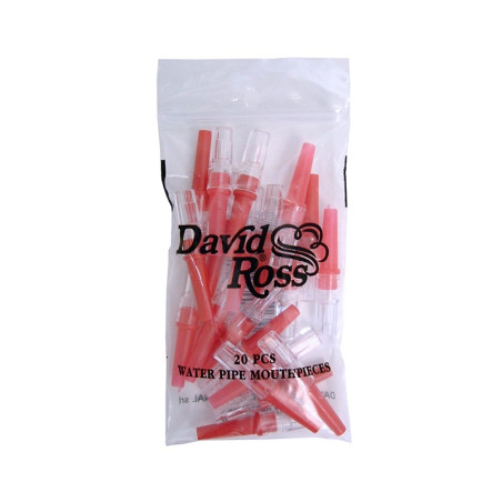 David Ross 20 mouthpieces for shisha