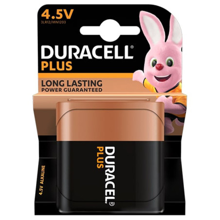Duracell 1 batteria alkaline 4,5v Plus Power