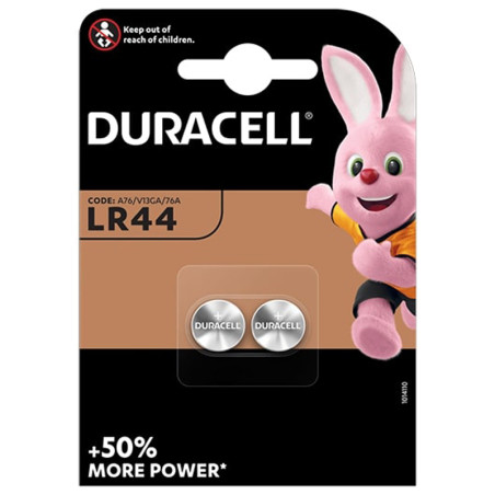 Duracell 2 batteries specialty button cell alkaline lr44