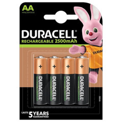 Duracell 4 batteries Aa recharge ultra