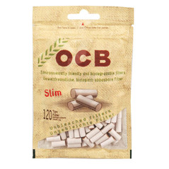 Ocb 120 filtres Slim Organic Hemp en sachet
