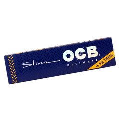 Ocb 32 feuilles à rouler King Size Slim Ultimate + 32 filtres en carton