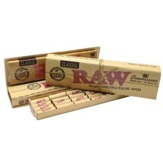 Raw 32 feuilles à rouler King Size Slim Classic + 24 filtres en carton pre-rollati