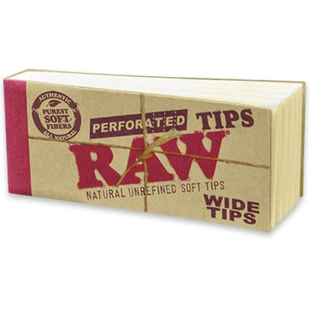 Raw 50 filtres en carton preforati larghi