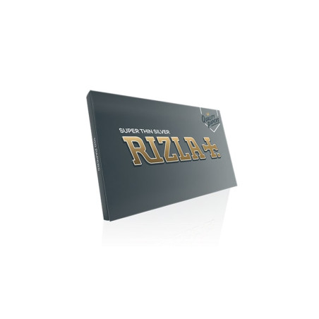 Rizla 100 feuilles à rouler Regular double fenêtre Silver
