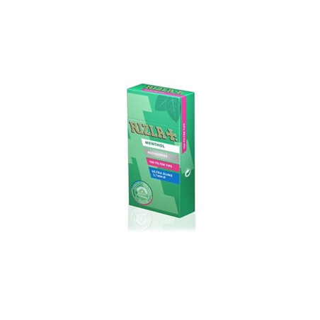 Rizla 120 filtres ultra Slim au menthol stick