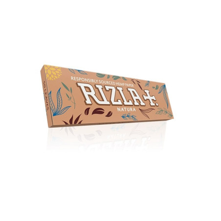 Rizla 50 feuilles à rouler Regular fenêtre simple Nature