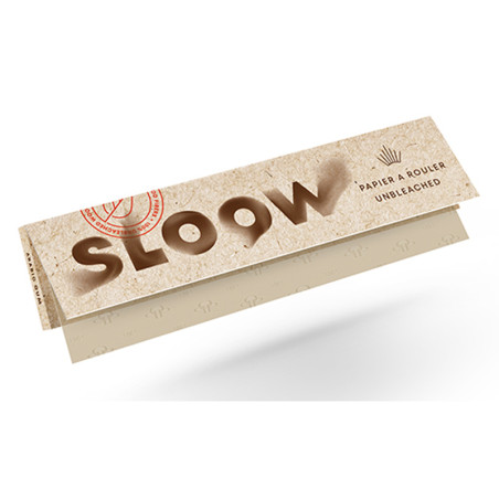 Sloow 50 feuilles à rouler King Size Slim unbleached 40682006