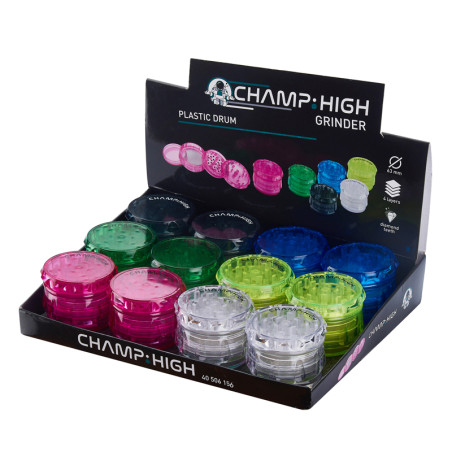 Champ grinder in plastica 63 mm 4 strati