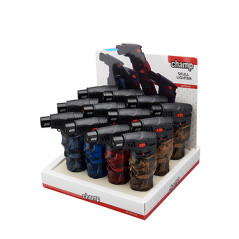 Champ briquet piézo tempête rechargeable flamme simple 40402322