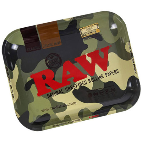 Raw Rolltablett camouflage Large