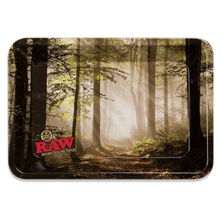 Raw rolling tray forest Mini