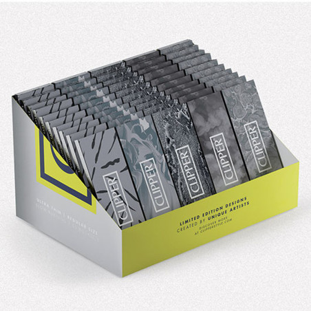 Clipper 50 feuilles à rouler Regular fenêtre simple Silver